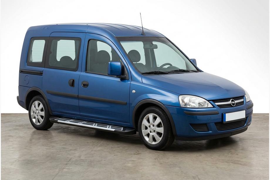 Opel Combo 2002–2012 Sunrise sidetrin (2 stk., aluminium) Image