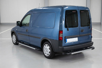 Opel Combo 2002–2012 RedLine V1 sidetrin (2 stk., aluminium) foto 1