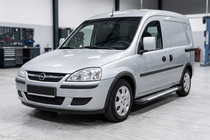 Opel Combo 2002–2012 Sidetrin Line (2 stk., aluminium) foto 1