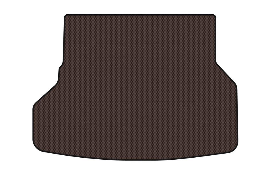 Toyota Highlander 2008–2013 Gummimåtte til bagagerum Carsuit (Brun) Foto 1