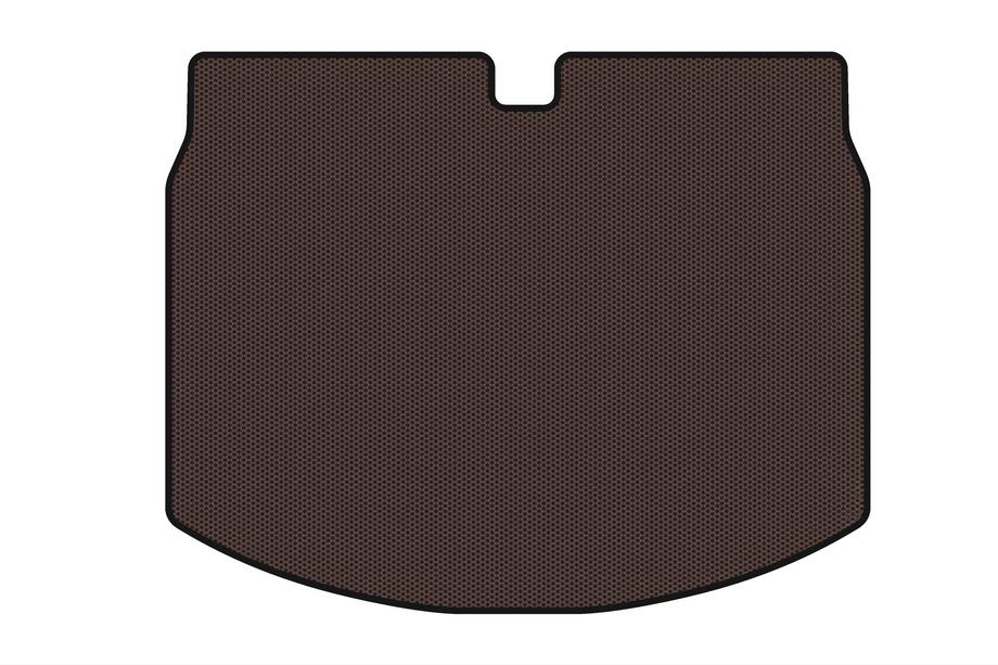 Volkswagen Beetle 2011–2015 Gummibagagerumsmåtte Carsuit (HB, brun) Foto 1