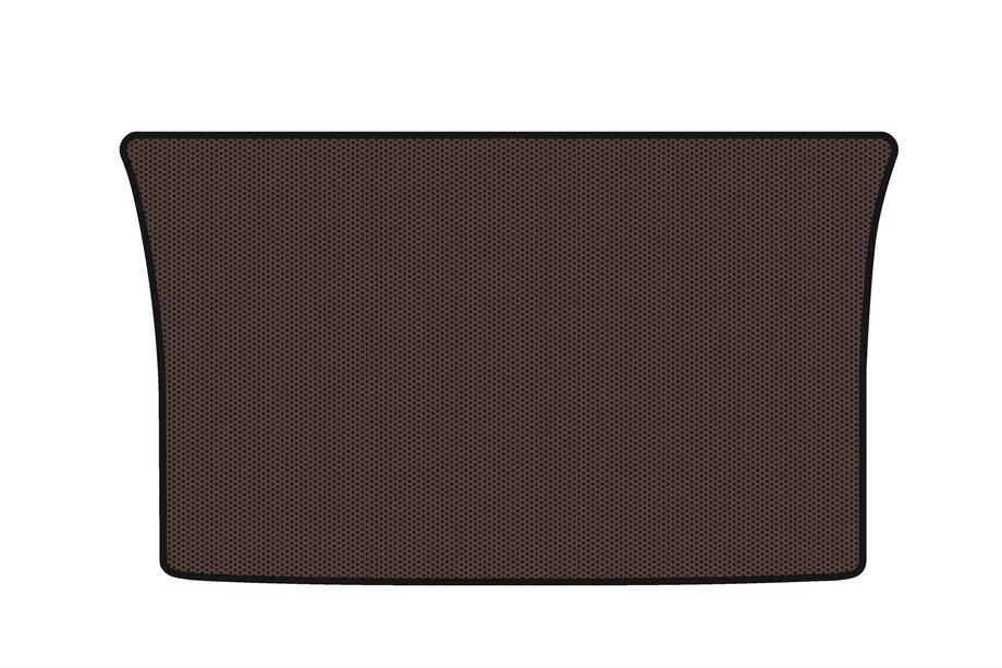 Volkswagen Fox 2003–2021 Gummibagagerumsmåtte Carsuit (HB, 3-dørs, brun) Image