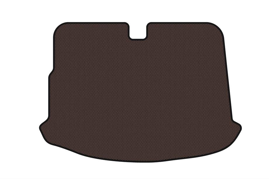 Volkswagen Scirocco 2008–2017 Gummibagagerumsmåtte Carsuit (HB, 3-dørs, brun) Image