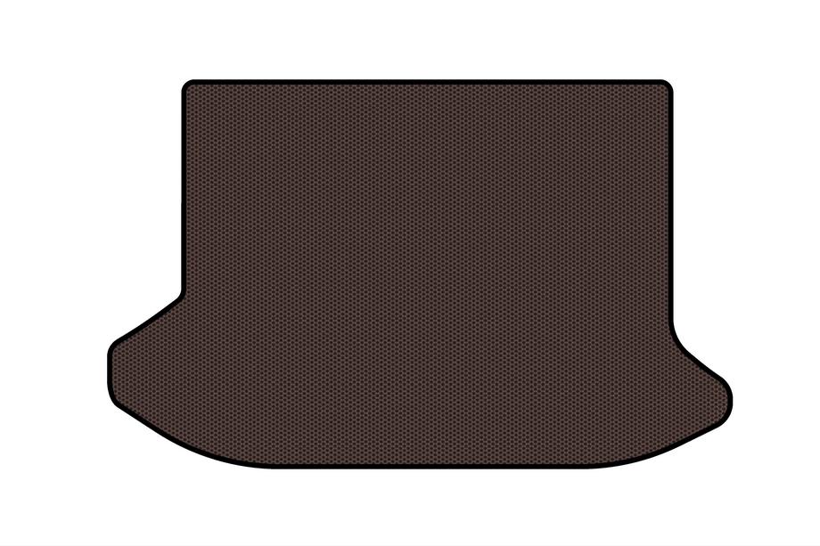 Volvo C30 2006–2012 Gummibagagerumsmåtte Carsuit (HB, 3-dørs, brun) Image