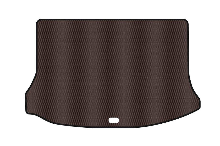 Volvo V40 2012– Gummibagagerumsmåtte Carsuit (2012-2016, HB, brun) Foto 1
