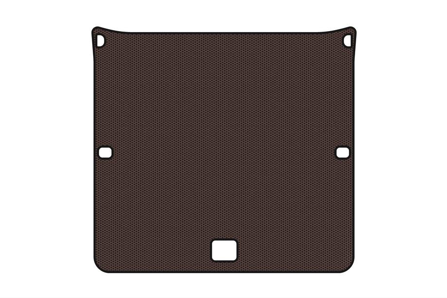Audi 100 C4 1990–1994 Gummimåtte til bagagerum Carsuit V-1 (Avant, brun) Image
