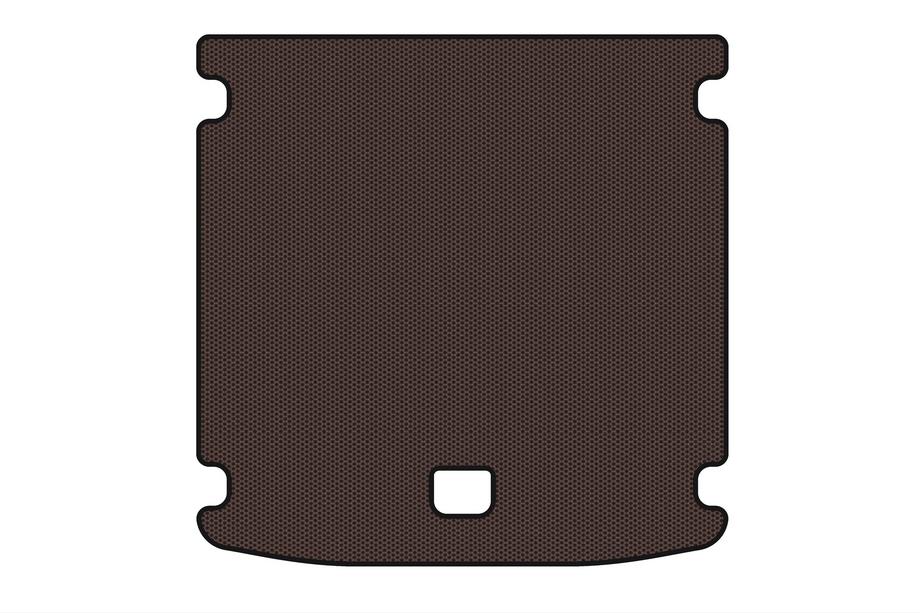 Audi A4 B6 2000–2004 Gummibagagerumsmåtte Carsuit (Avant, brun) Foto 1