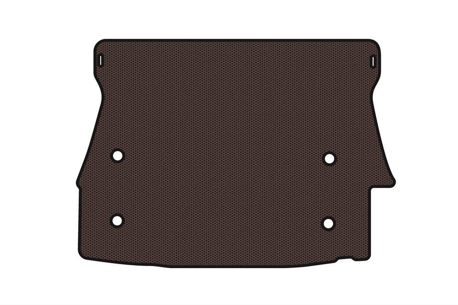 BMW 3-serie E36 1990–2000 Gummimåtte til bagagerum Carsuit (Coupé, brun) Foto 1