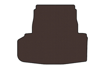 BMW 5-serie E60/E61 2003–2010 Gummibagagerumsmåtte Carsuit (Til E60, brun) foto 1