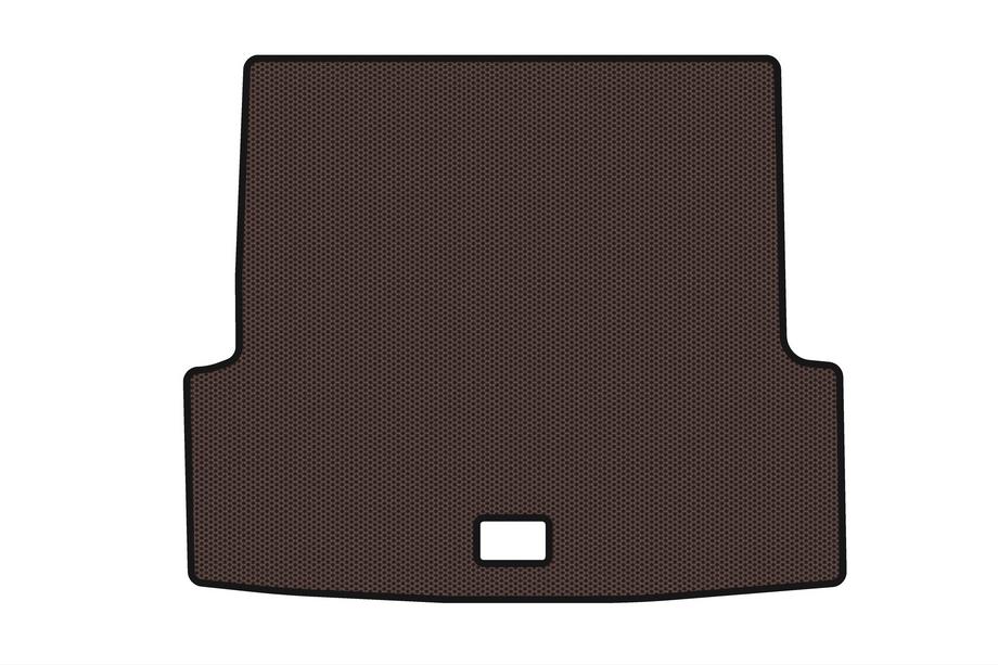 BMW 3-serie E90/E91 2005–2011 Gummibagagerumsmåtte Carsuit (Til E91, brun) Foto 1