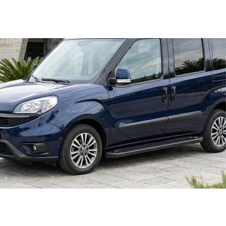 Sidetrin Allmond Black (2 stk., aluminium) foto 1