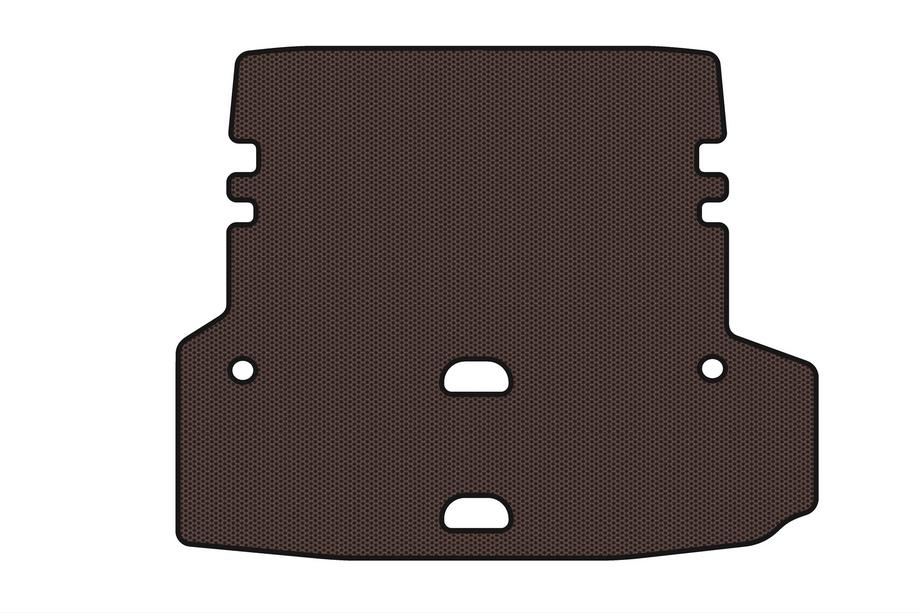 BMW 3-serie F30/F31 2012–2019 Gummibagagerumsmåtte Carsuit V-1 (til F-31, brun) Image