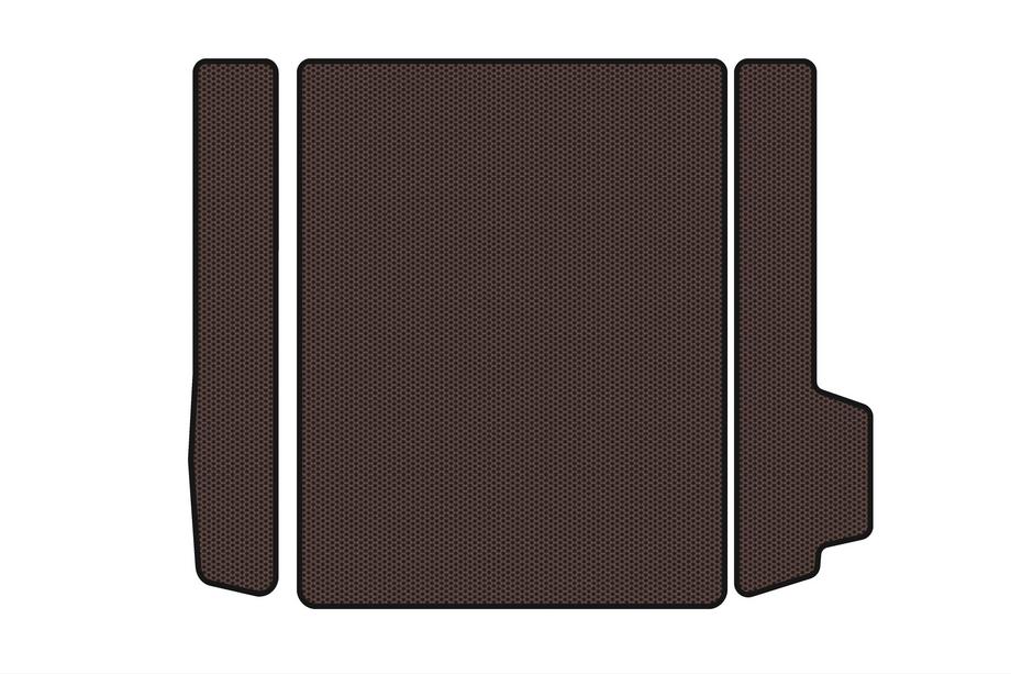 BMW X4 F26 2014–2018 Gummimåtte til bagagerum Carsuit V-1 (Brun) Image