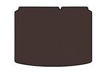 Citroen C-4 2004–2010 Gummimåtte til bagagerum Carsuit (Coupé, brun) foto 1