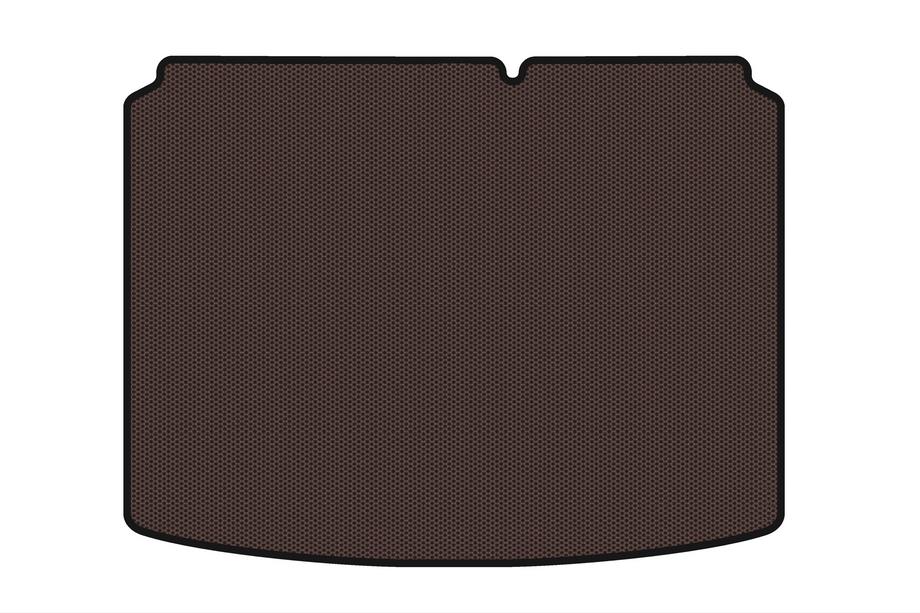 Citroen C-4 2004–2010 Gummimåtte til bagagerum Carsuit (Coupé, brun) Image