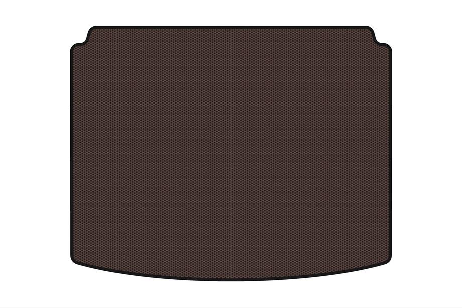 Citroen C-4 2004–2010 Gummibagagerumsmåtte Carsuit (SD, brun) Foto 1