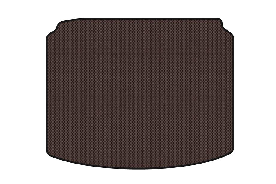 Citroen C-4 2004–2010 Gummibagagerumsmåtte Carsuit (HB, 5-dørs, facelift, brun) Image