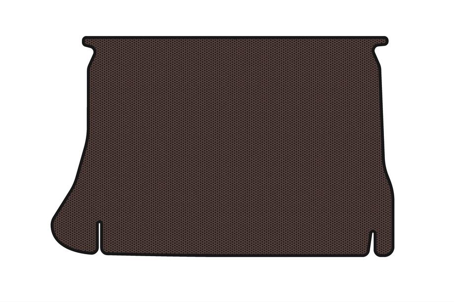 Daewoo Lanos 1998–2017 Gummibagagerumsmåtte Carsuit (HB, brun) Foto 1