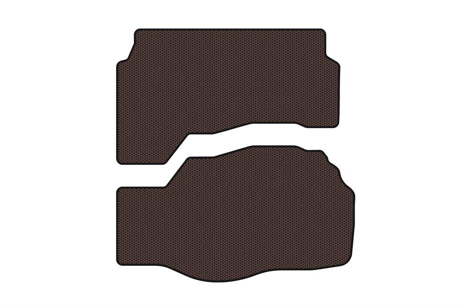 Ford Mondeo 2014–2022 Gummibagagerumsmåtte Carsuit (2014-2019, Sedan, Hybrid, Europa, brun) Image