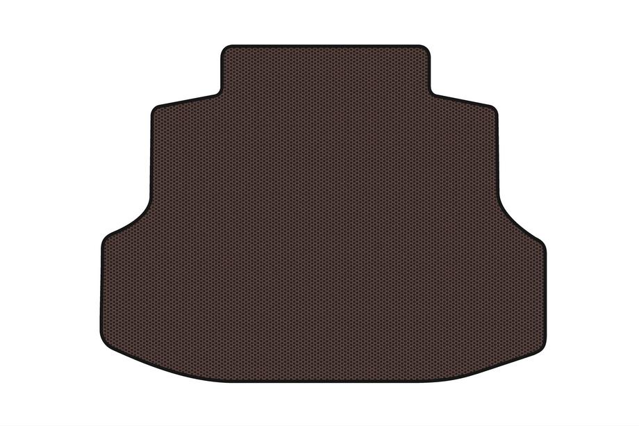 Honda Civic Sedan VII 2001–2006 Gummibagagerumsmåtte Carsuit (SD, brun) Image