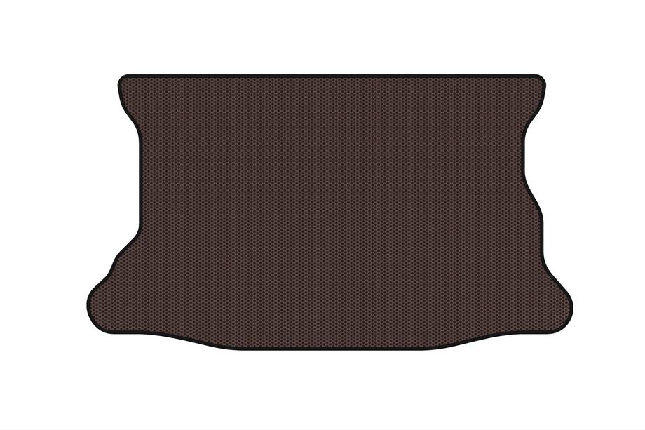 Honda FIT/Jazz 2002–2008 Gummibagagerumsmåtte Carsuit (2001-2008, HB, brun) Image