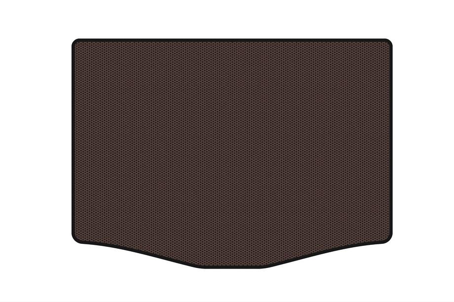 Honda FIT/Jazz 2009–2013 Gummibagagerumsmåtte Carsuit (HB, 5-dørs, brun) Image