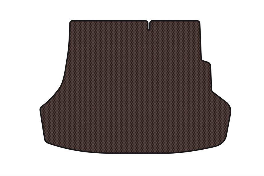 Hyundai Accent 2011–2017 Gummibagagerumsmåtte Carsuit (2010-2017, SD, brun) Image