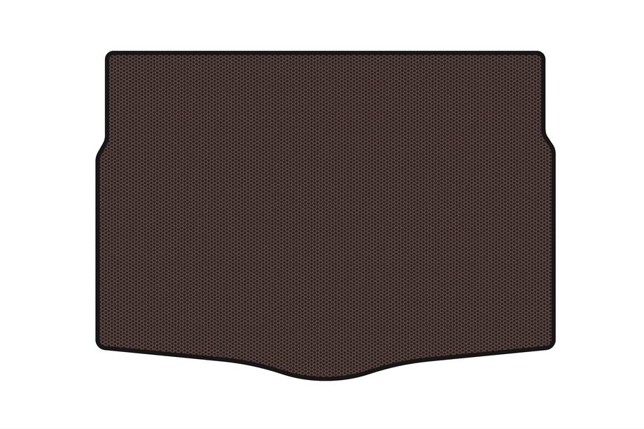 Hyundai I-30 2012–2017 Gummibagagerumsmåtte Carsuit (HB, 5-dørs, brun) Image