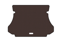 Hyundai Santa Fe 1 2000–2006 Gummimåtte til bagagerum Carsuit (Brun) foto 1