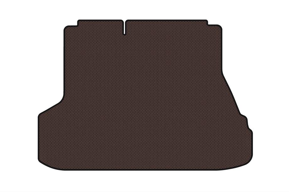 Kia Cerato 1 2004–2009 Gummibagagerumsmåtte Carsuit (SD, brun) Image