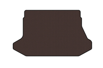 Kia Cerato 1 2004–2009 Gummibagagerumsmåtte Carsuit (HB, brun) foto 1