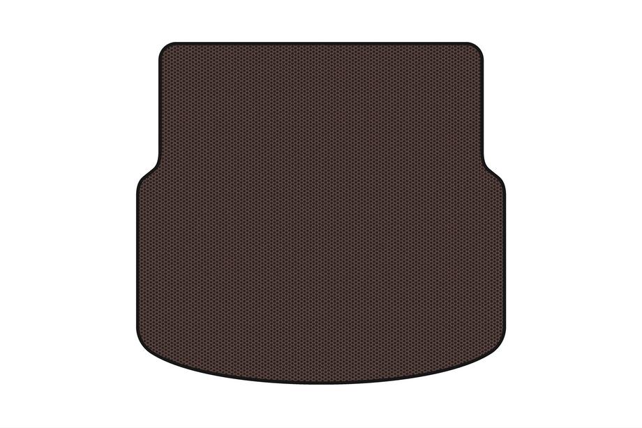 Mercedes C-class W204 2007–2015 Gummibagagerumsmåtte Carsuit (SD, brun) Foto 1