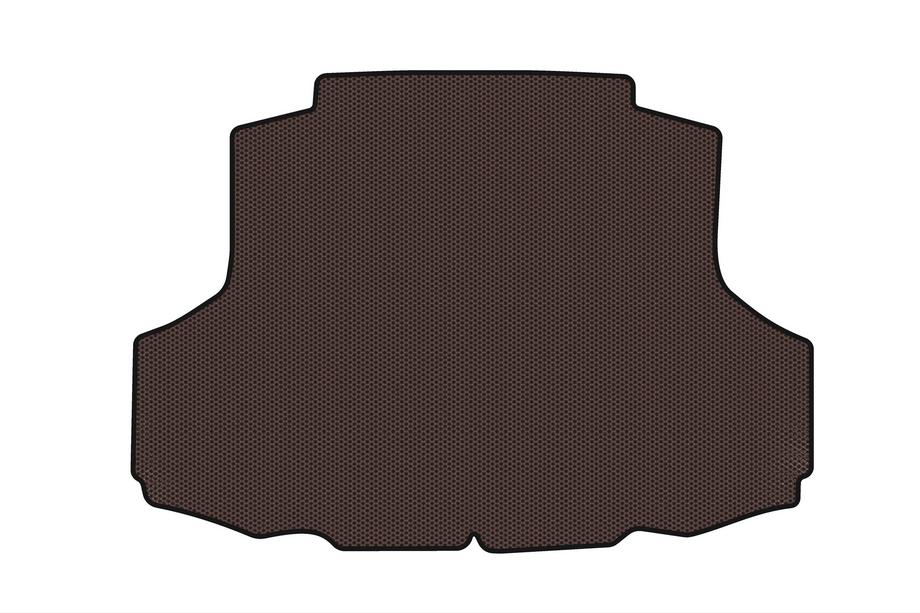 Mitsubishi Lancer 9 2004–2008 Gummibagagerumsmåtte Carsuit (SD, brun) Image