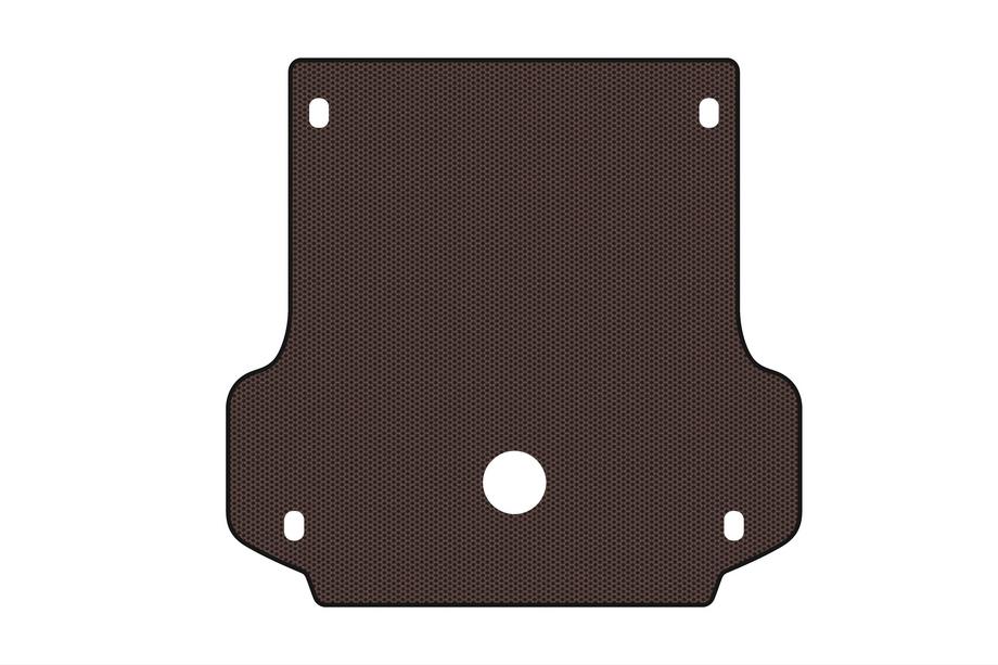 Mitsubishi Pajero Sport 2008–2015 Gummimåtte til bagagerum Carsuit (2008-2013, brun) Image