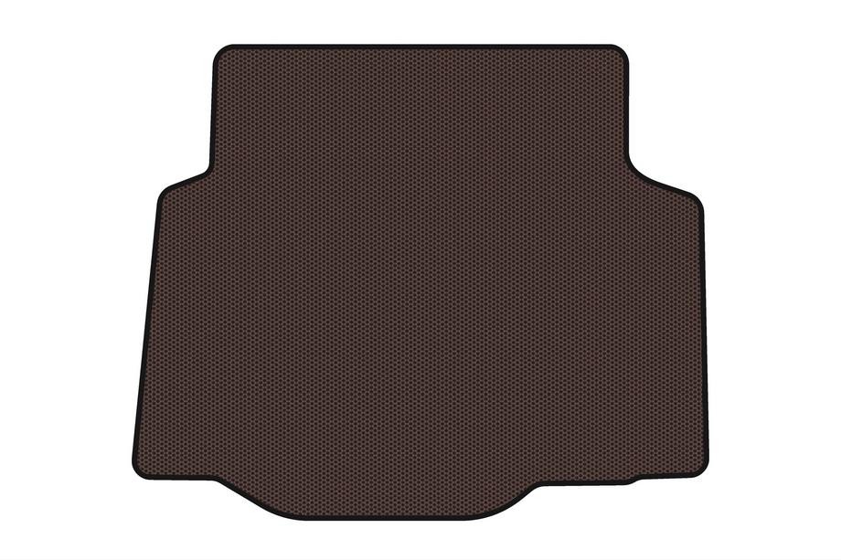 Nissan Almera N16 2000–2006 Gummibagagerumsmåtte Carsuit (HB, brun) Image