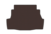 Nissan Almera B10 Classic 2006–2012 Gummibagagerumsmåtte Carsuit (SD, brun) foto 1