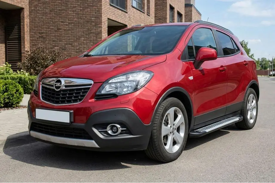 Opel Mokka 2012–2021 Sidetrin Line (2 stk., aluminium) Image