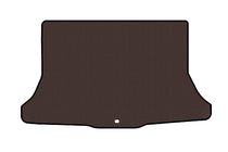 Nissan Tiida 2004–2011 Gummibagagerumsmåtte Carsuit (HB, brun) foto 1