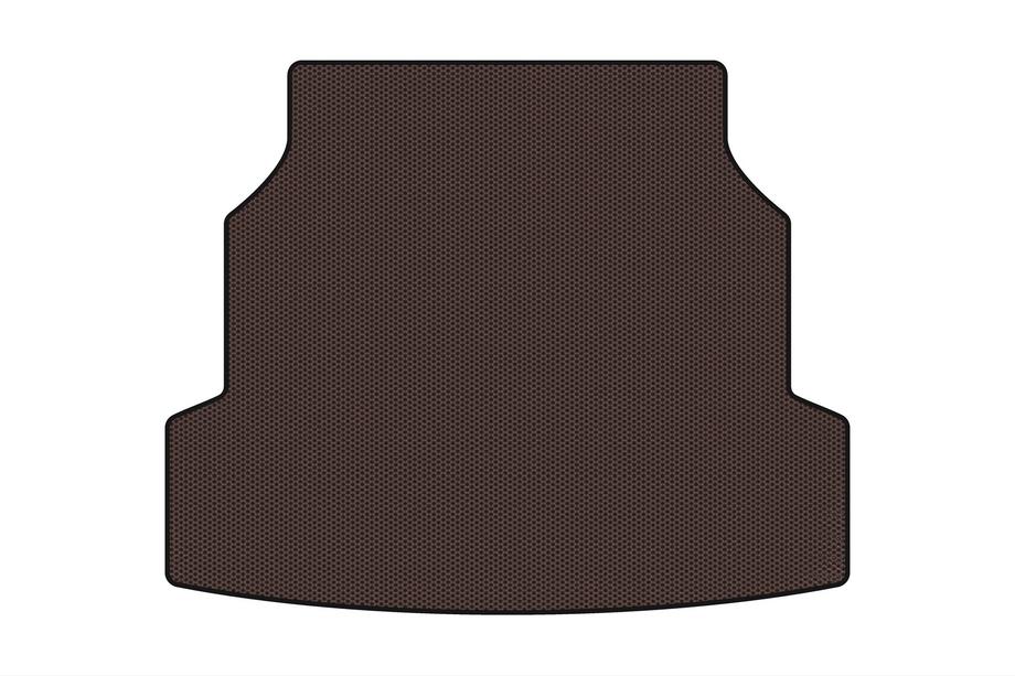 Renault Latitude 2010–2015 Gummibagagerumsmåtte Carsuit (SD, brun) Image