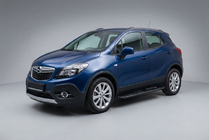 Opel Mokka 2012–2021 Bosphorus Black sidetrin (2 stk., aluminium) foto 1