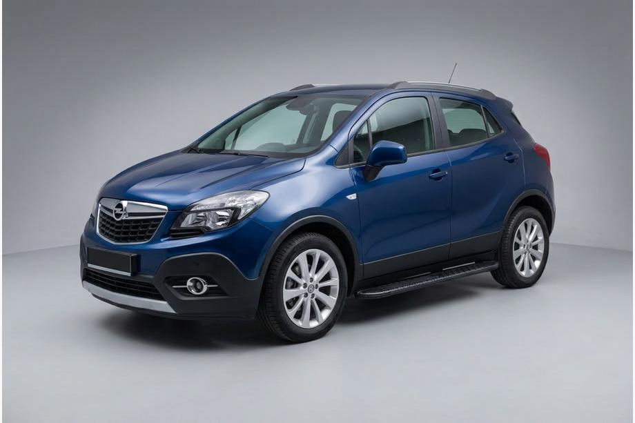 Opel Mokka 2012–2021 Bosphorus Black sidetrin (2 stk., aluminium) Image