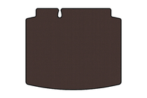 Seat Leon 2005–2012 Gummibagagerumsmåtte Carsuit (HB, 5-dørs, brun) foto 1