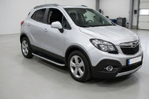 Opel Mokka 2012–2021 Sidetrin Tayga Grey (2 stk., aluminium) foto 1
