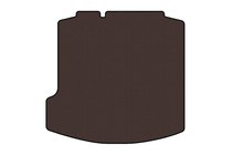 Volkswagen Bora 1998–2004 Gummibagagerumsmåtte Carsuit (SD, brun) foto 1
