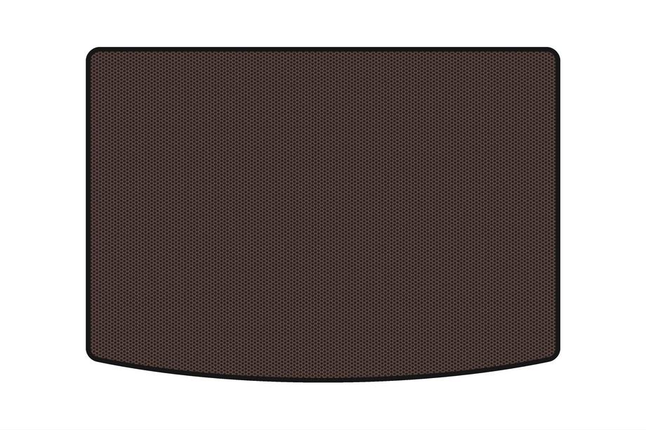 Volkswagen Golf Plus 2004–2014 Gummimåtte til bagagerum Carsuit (Brun) Image