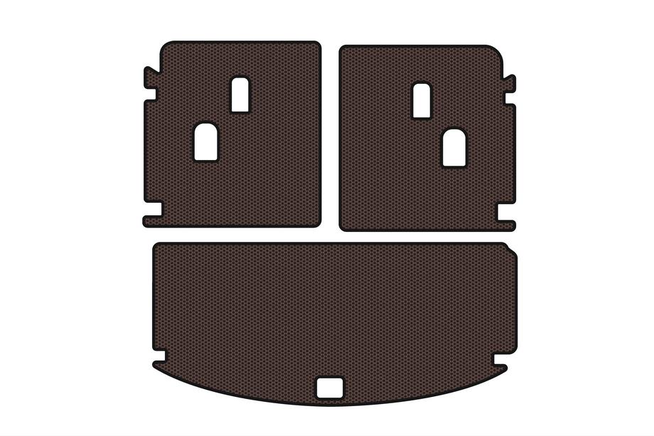 Acura MDX 2013–2020 Gummibagagerumsmåtte Carsuit V-2 (Brun) Image