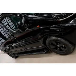 Allmond Black sidetrin (2 stk., aluminium) foto 4