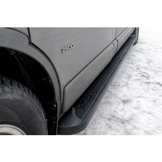 Allmond Black sidetrin (2 stk., aluminium) foto 1