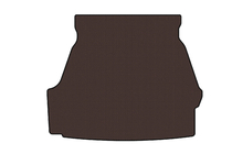 BMW 5-serie E34 1988–1995 Gummibagagerumsmåtte Carsuit V-2 (SD, brun) foto 1