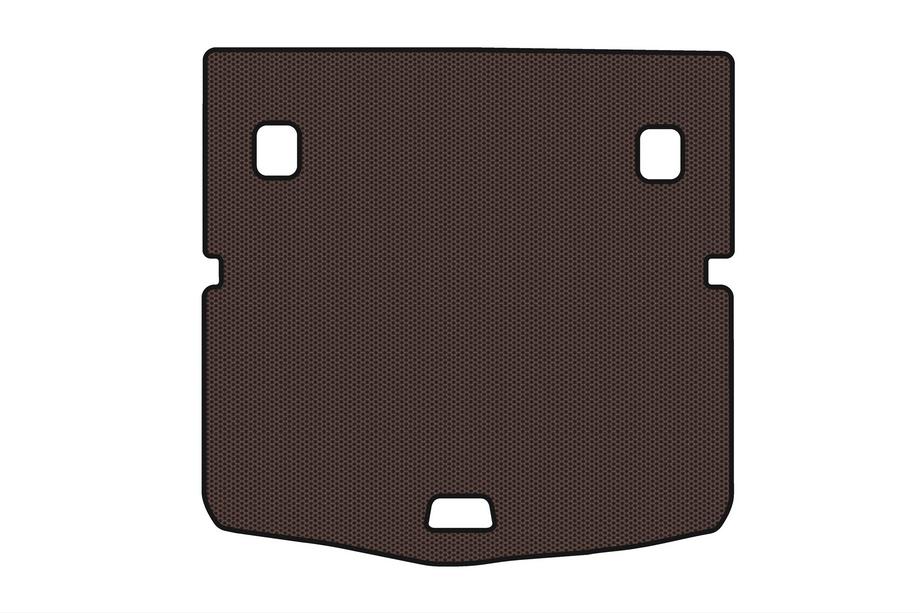 BMW 2-serie Active Tourer F45/F46 2014–2021 Carsuit V-2 bagagerumsmåtte i gummi (til F46, 7-sæders, brun) Image